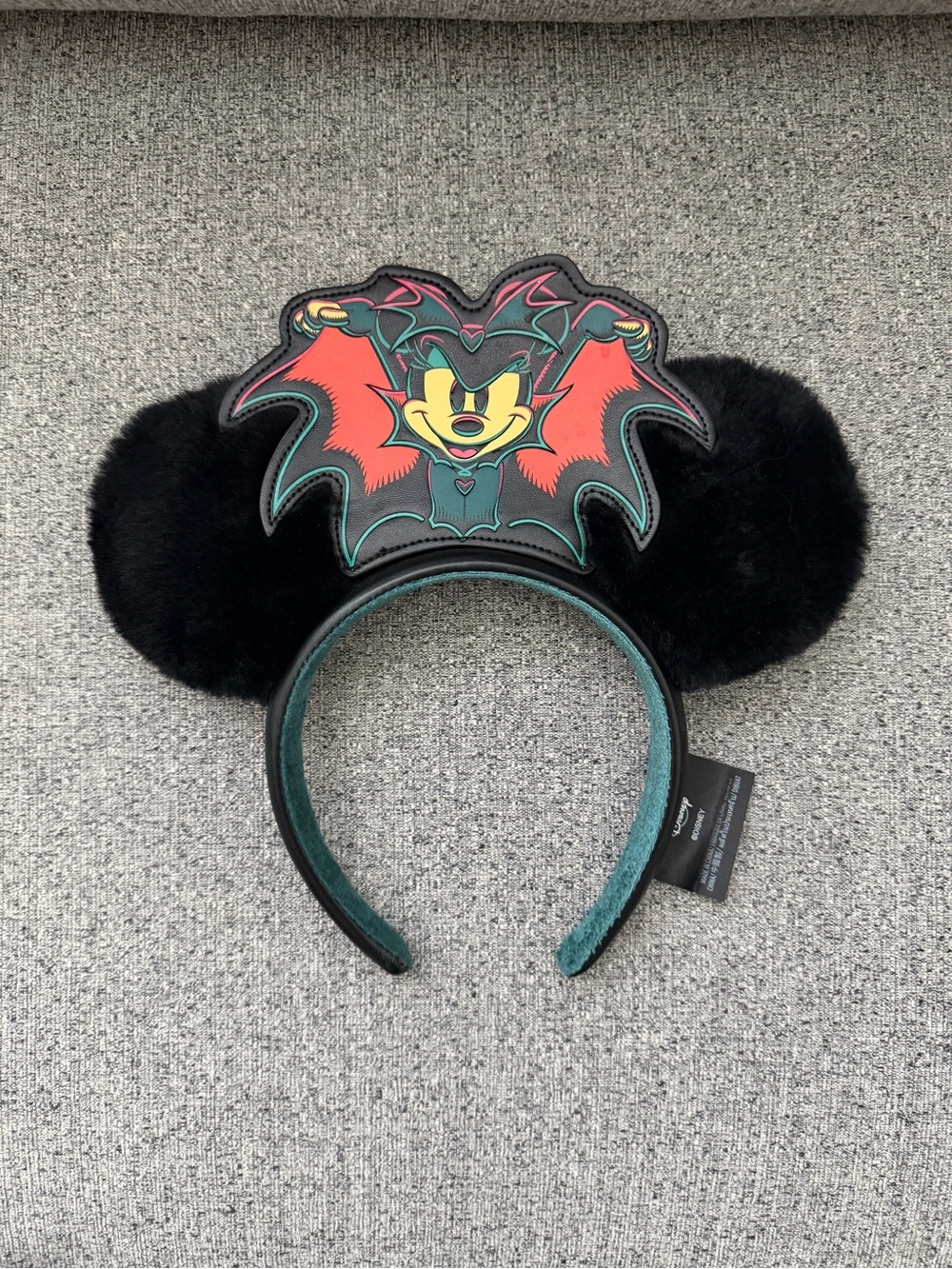 Disney Minnie Ears Headband Minnie Bat Glow In The Dark